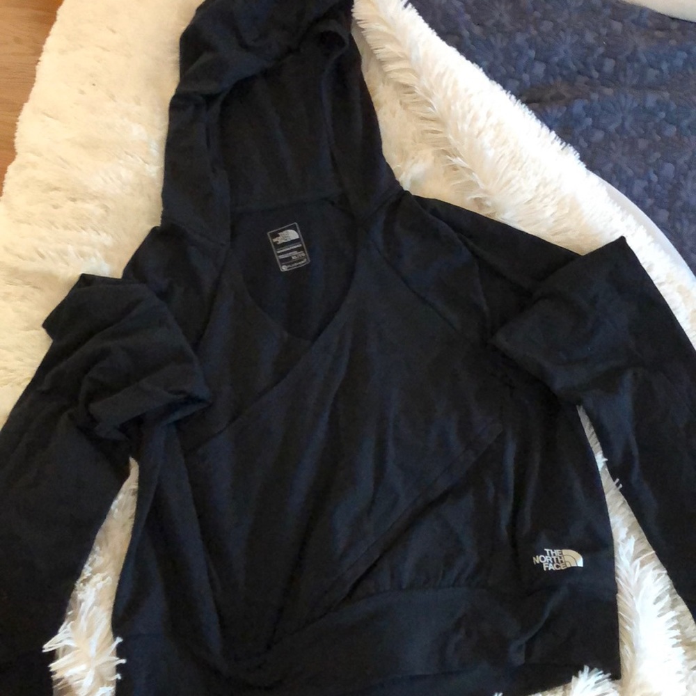 North Face black yoga hoody